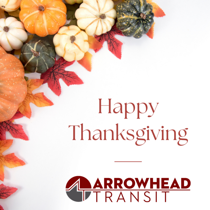 Our fleet will not be running on Thanksgiving Day and the Friday following