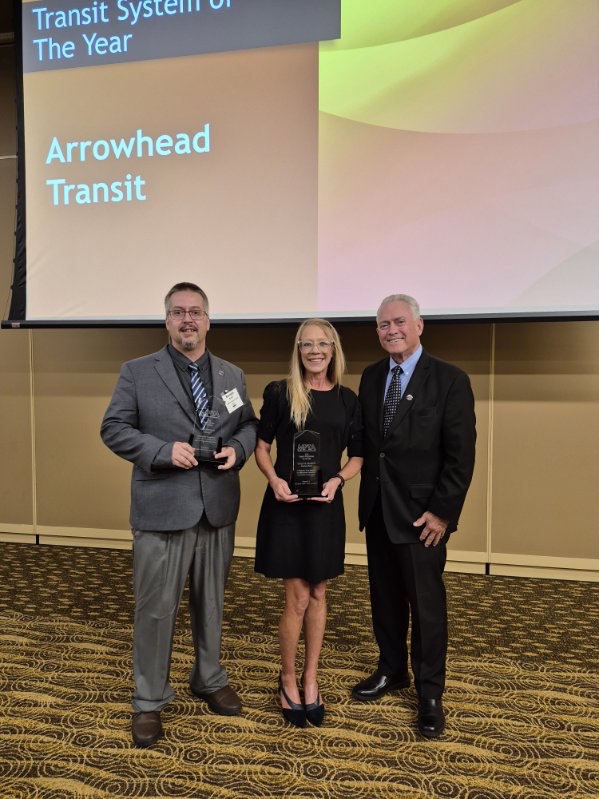 Brandon Nurmi,  Colette Hanson, Mark Page: Executive Director of AEOA